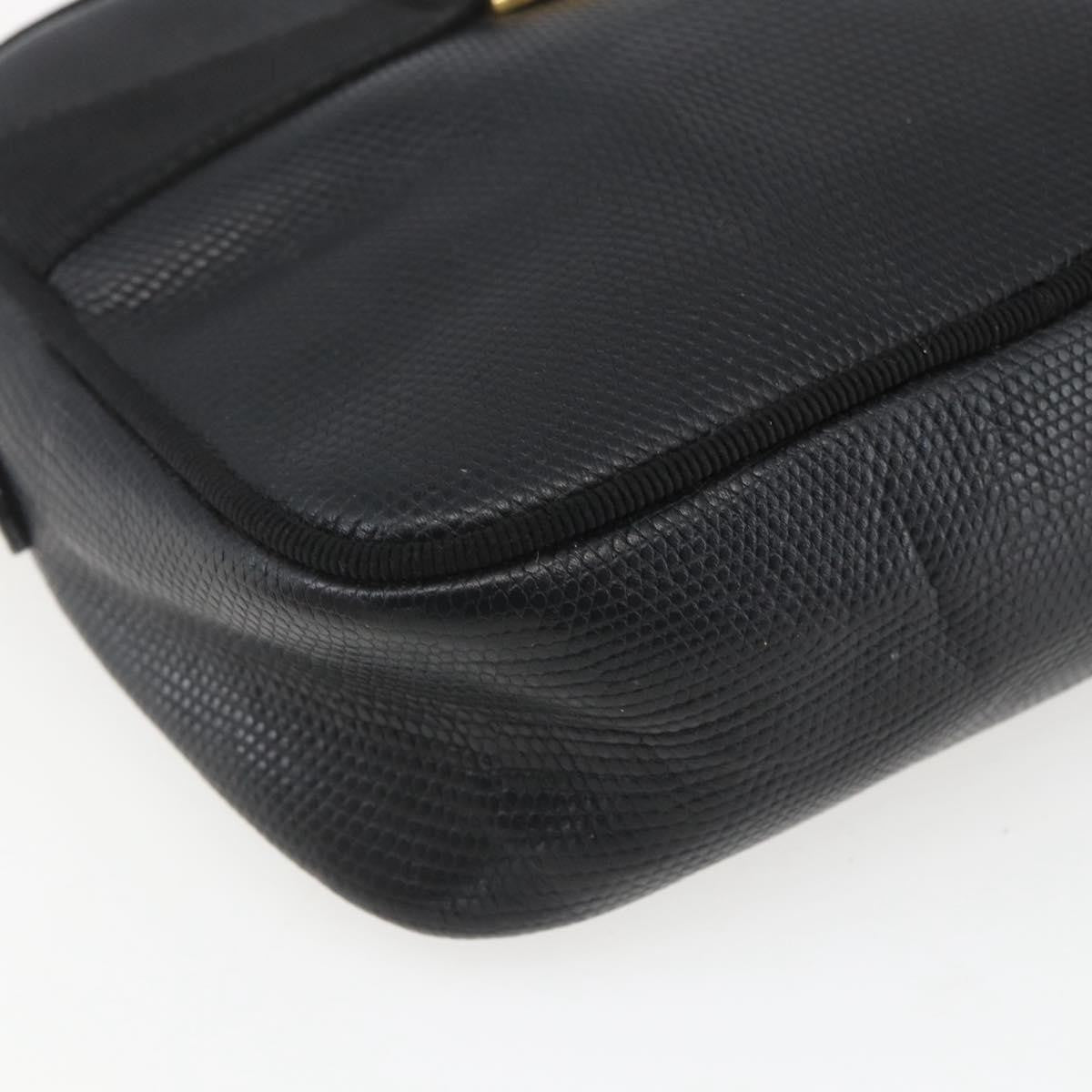 Salvatore Ferragamo Vala Shoulder Bag Leather, BLACK, LEATHER, Shoulder bag