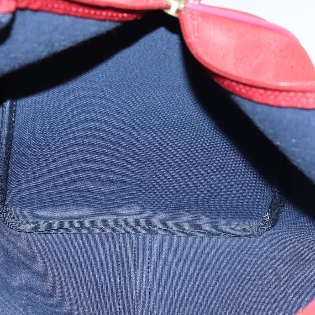 Christian Dior Vintage Trotter Duffle Bag Diorissimo Canvas, RED, PVC, Travel bag