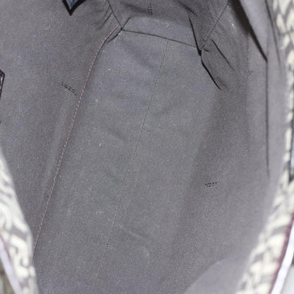 Fendi Vintage Flip Lock Tote Zucchino Canvas, BROWN, CANVAS, Tote bag