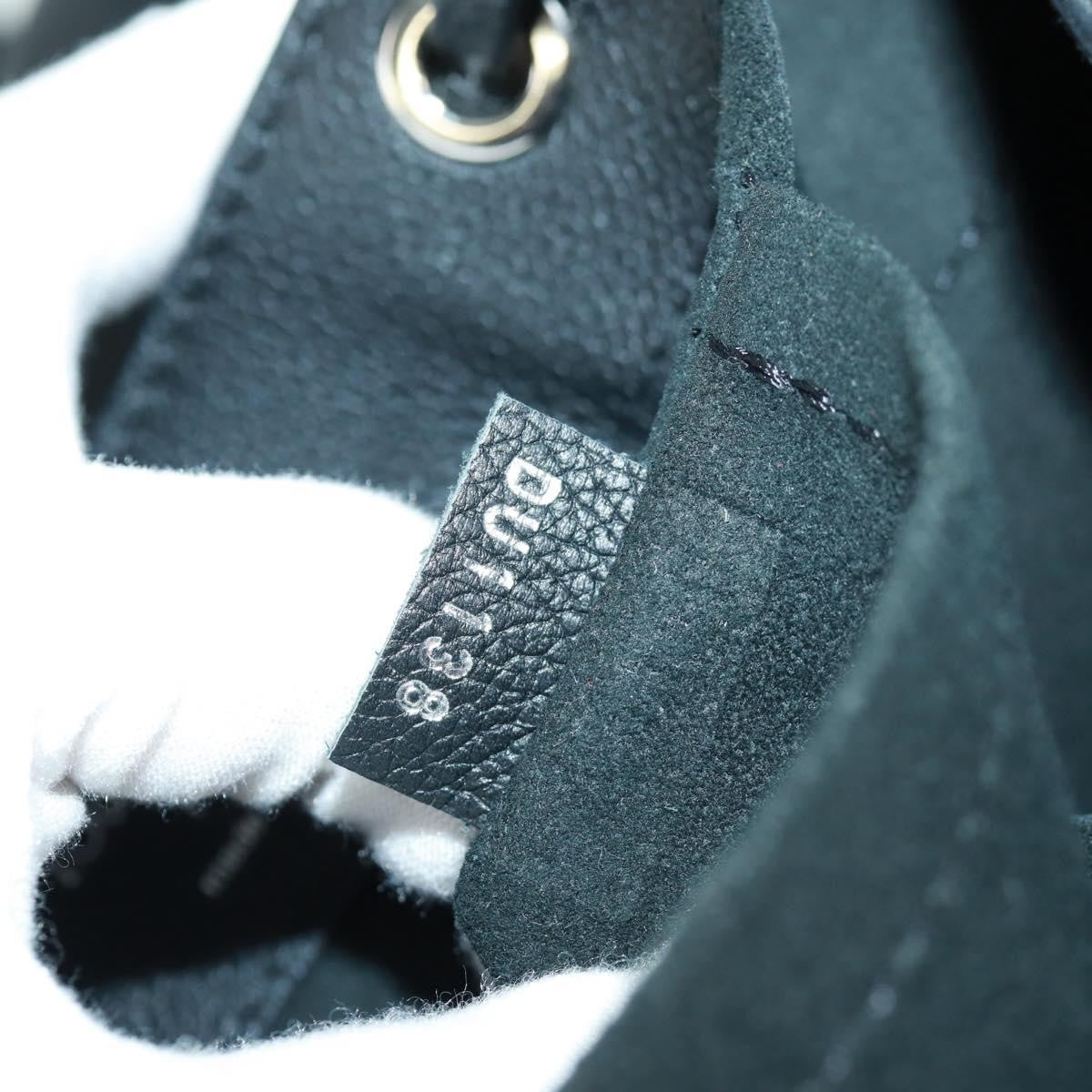 Louis Vuitton Lockme Backpack Leather, BLACK, LEATHER, Backpack