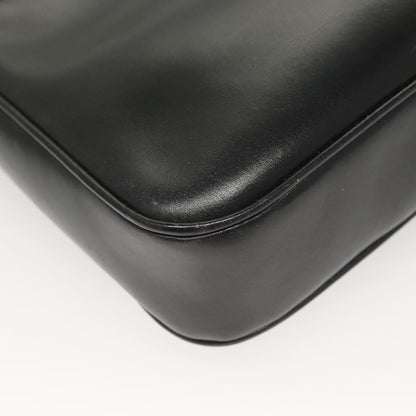 Gucci Vintage Shoulder Bag Leather, BLACK, LEATHER, Shoulder bag