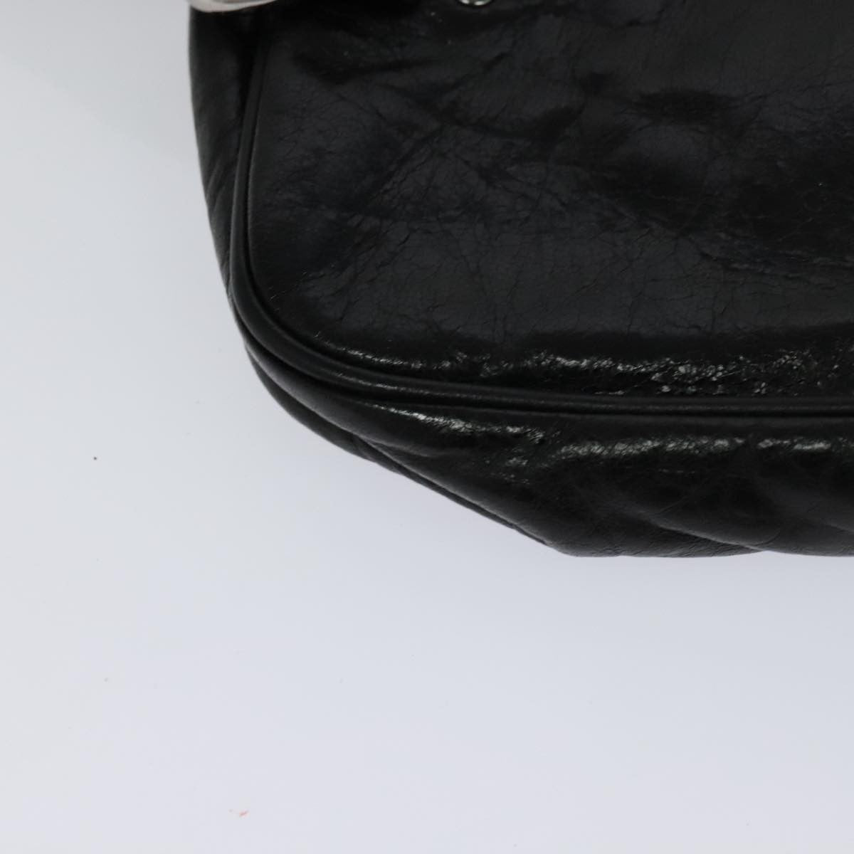 Chloe Paddington Body Leather, BLACK, LEATHER, Shoulder bag