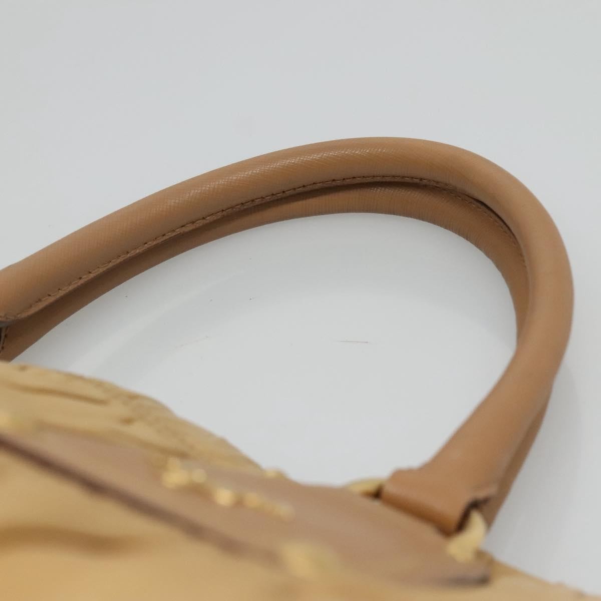 Prada Gaufre Tote Nappa Leather, BEIGE, LEATHER, Tote bag