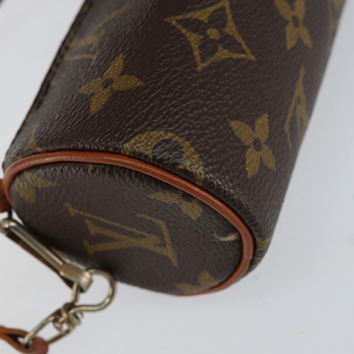 Louis Vuitton Papillon Pochette Monogram Canvas, BROWN, CANVAS, Clutche & pouche
