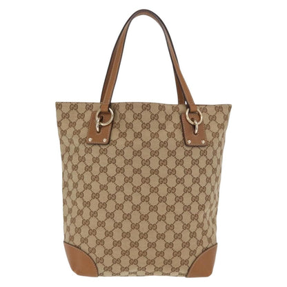 Gucci Vintage tote Canvas, BEIGE, CANVAS, Tote bag