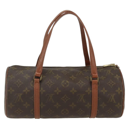 Louis Vuitton Papillon Handbag Monogram Canvas, BROWN, CANVAS, Handbag