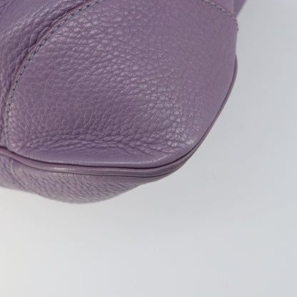 Salvatore Ferragamo Marisa Satchel Leather, PURPLE, LEATHER, Handbag