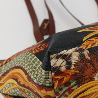 Salvatore Ferragamo Flower tote Canvas, MULTICOLOUR, PVC, Tote bag