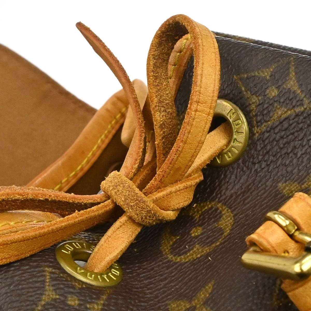Louis Vuitton Vintage Montsouris Backpack Monogram Canvas, Brown, Canvas, Backpack