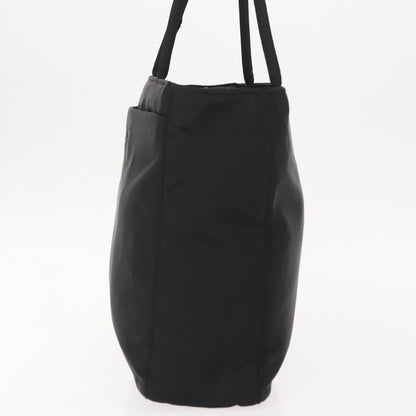 Prada Vintage Zip Tote Tessuto, BLACK, NYLON, Tote bag