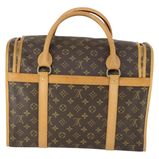 Louis Vuitton Dog Carrier Bag Monogram Canvas, Brown, Canvas, Travel Bag