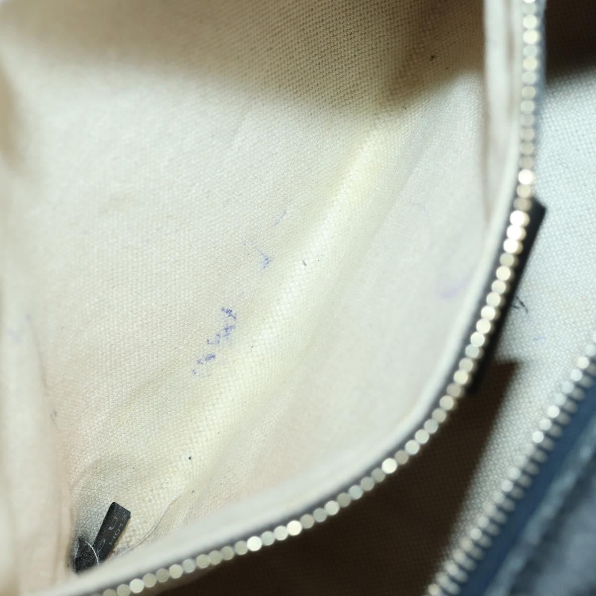 Gucci Vintage Web Boston Bag GG Canvas, NAVY, CANVAS, Handbag