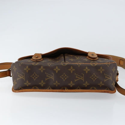 Louis Vuitton Sac Gibeciere Messenger Bag Monogram Canvas, BROWN, CANVAS, Shoulder bag