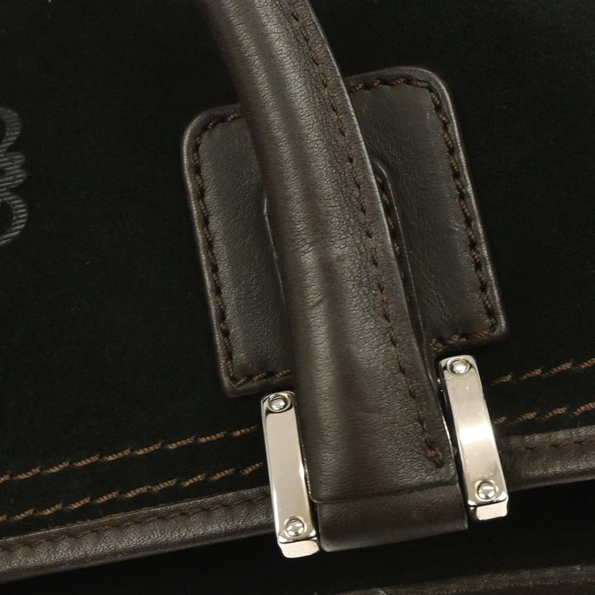 Loewe Amazona Bag Suede, BLACK, SUEDE, Handbag