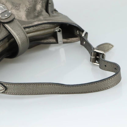 Louis Vuitton XS Crossbody Bag Mahina Leather, METALLIC, CANVAS, Shoulder bag