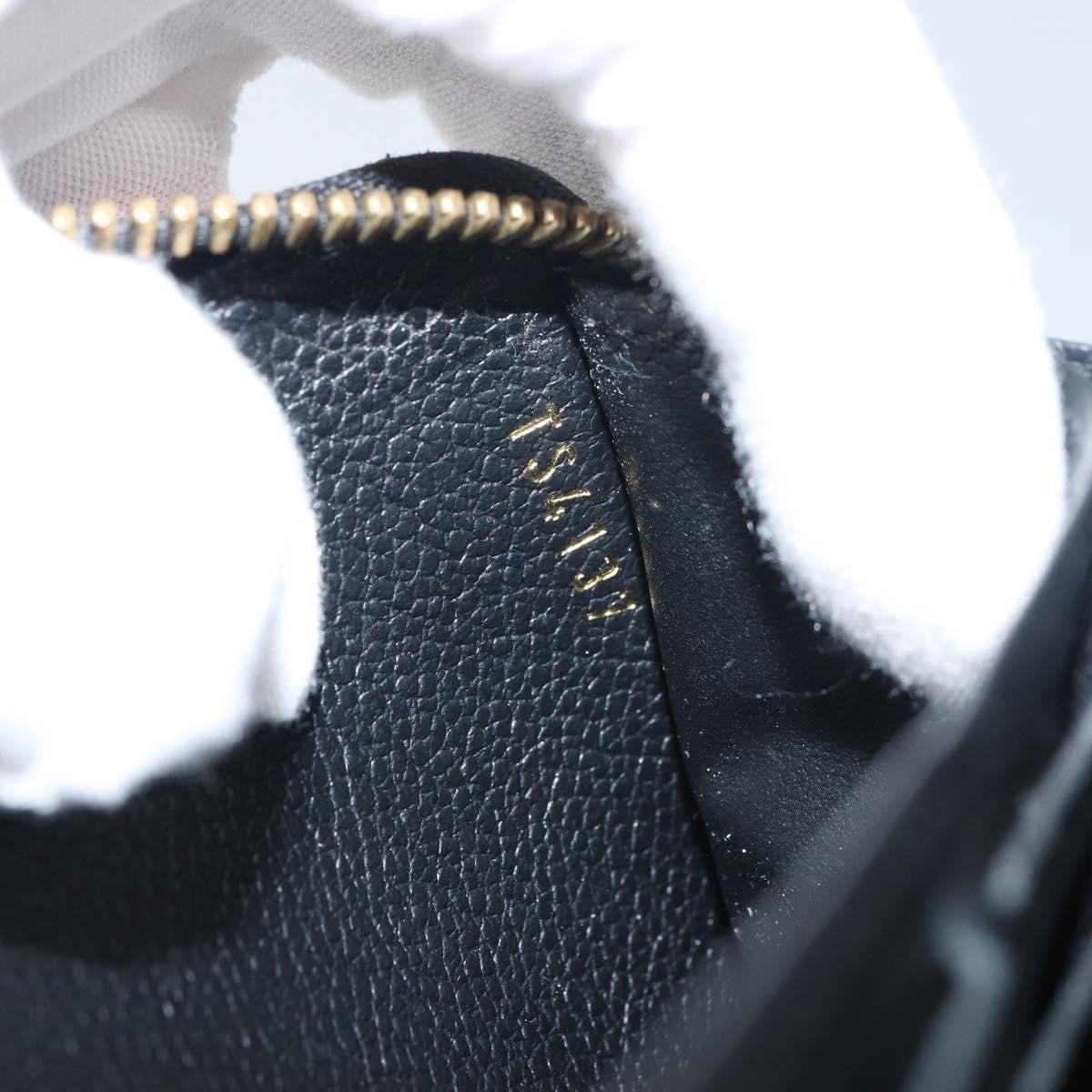 Louis Vuitton Zippy Wallet NM Leather Empreinte, BLACK, LEATHER, Wallets