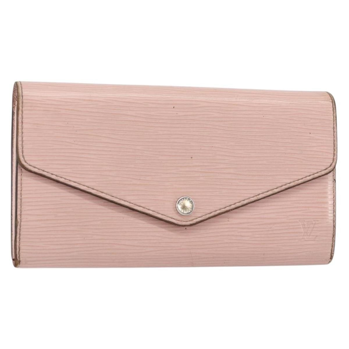 Louis Vuitton Sarah Wallet NM Epi Leather, PINK, LEATHER, Wallets