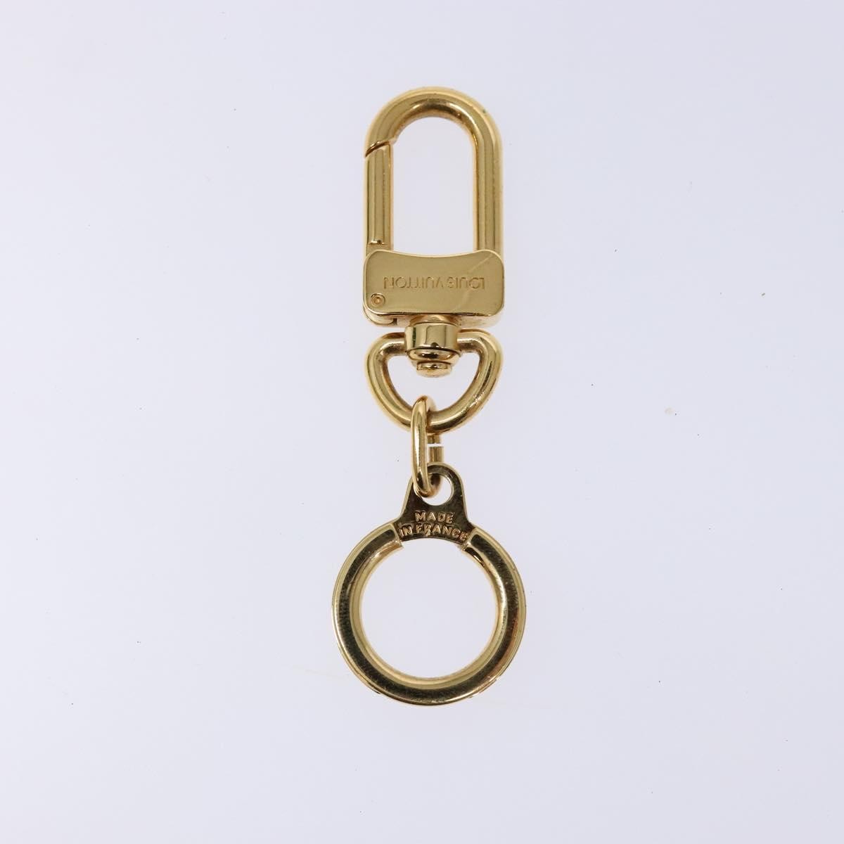 Louis Vuitton Bolt Pochette Extender Keychain Metal, GOLD, METAL, Charms and Keychains