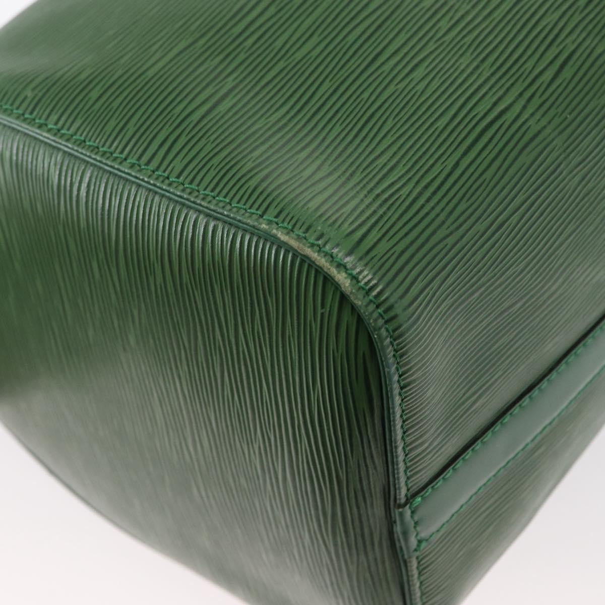 Louis Vuitton Speedy Handbag Epi Leather, GREEN, LEATHER, Handbag