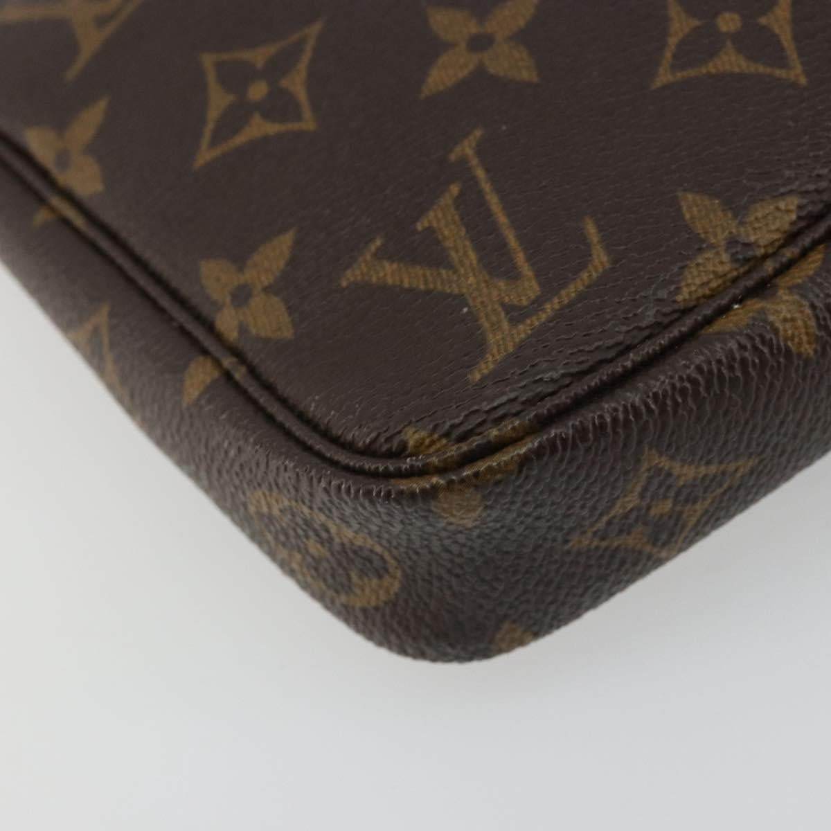 Louis Vuitton Pochette Accessoires NM Monogram Canvas, Brown, Canvas, Clutch