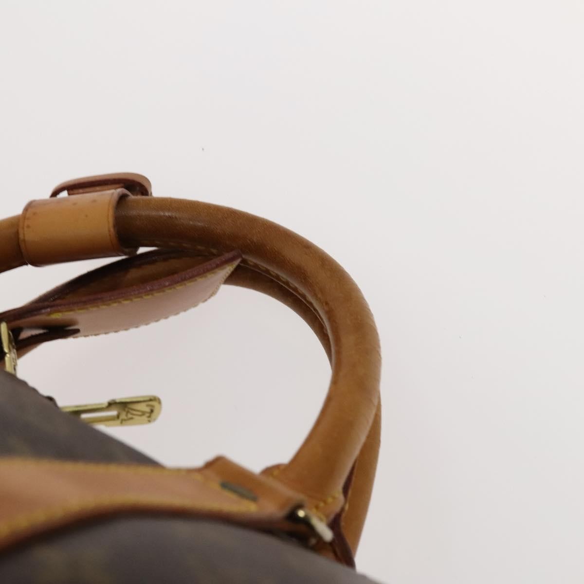 Louis Vuitton Keepall Bag Monogram Canvas, BROWN, CANVAS, Travel bag