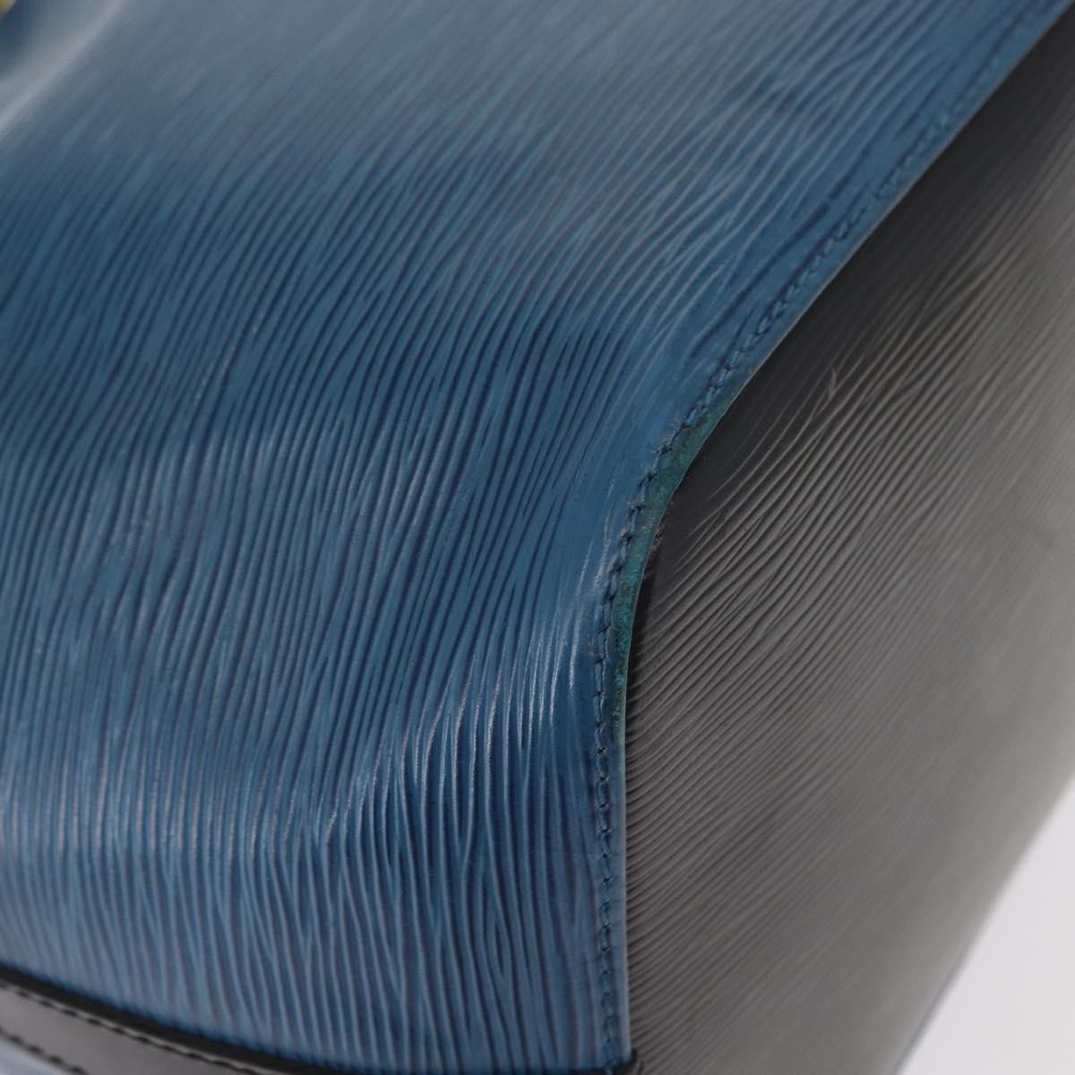 Louis Vuitton Petit Noe Handbag Epi Leather, BLACK, LEATHER, Shoulder bag