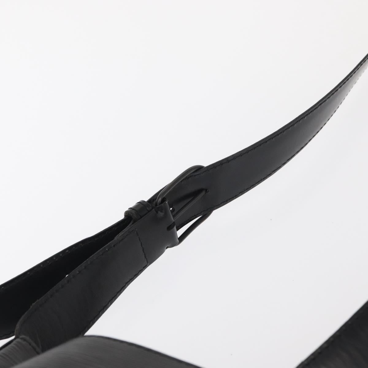 Louis Vuitton Vintage Sac d'Epaule Handbag Epi Leather, BLACK, LEATHER, Shoulder bag