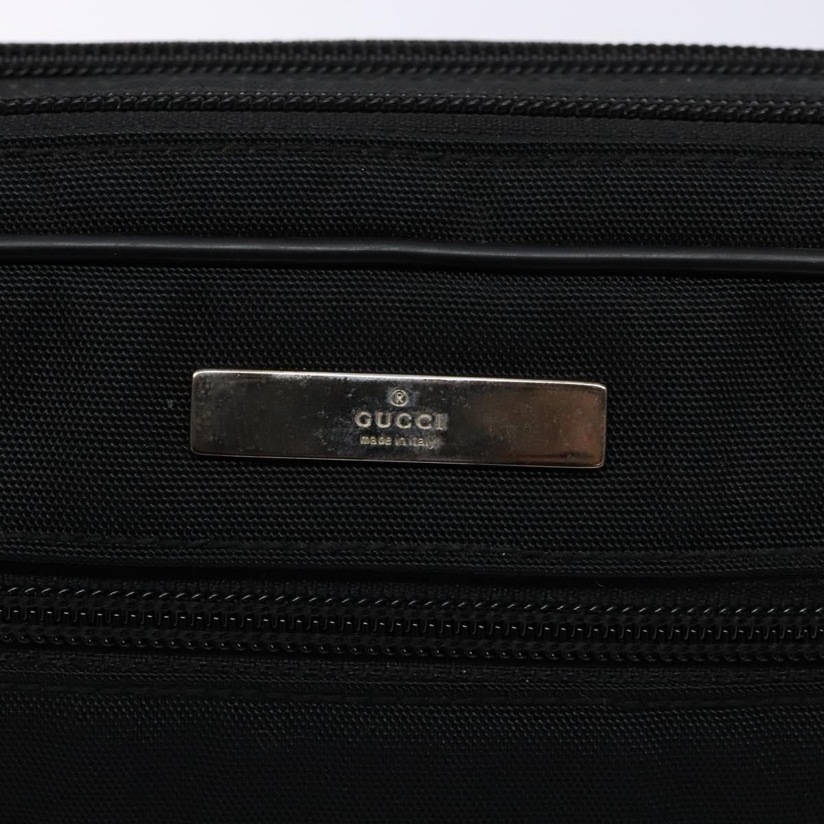 Gucci Pochette Nylon, BLACK, NYLON, Clutche & pouche