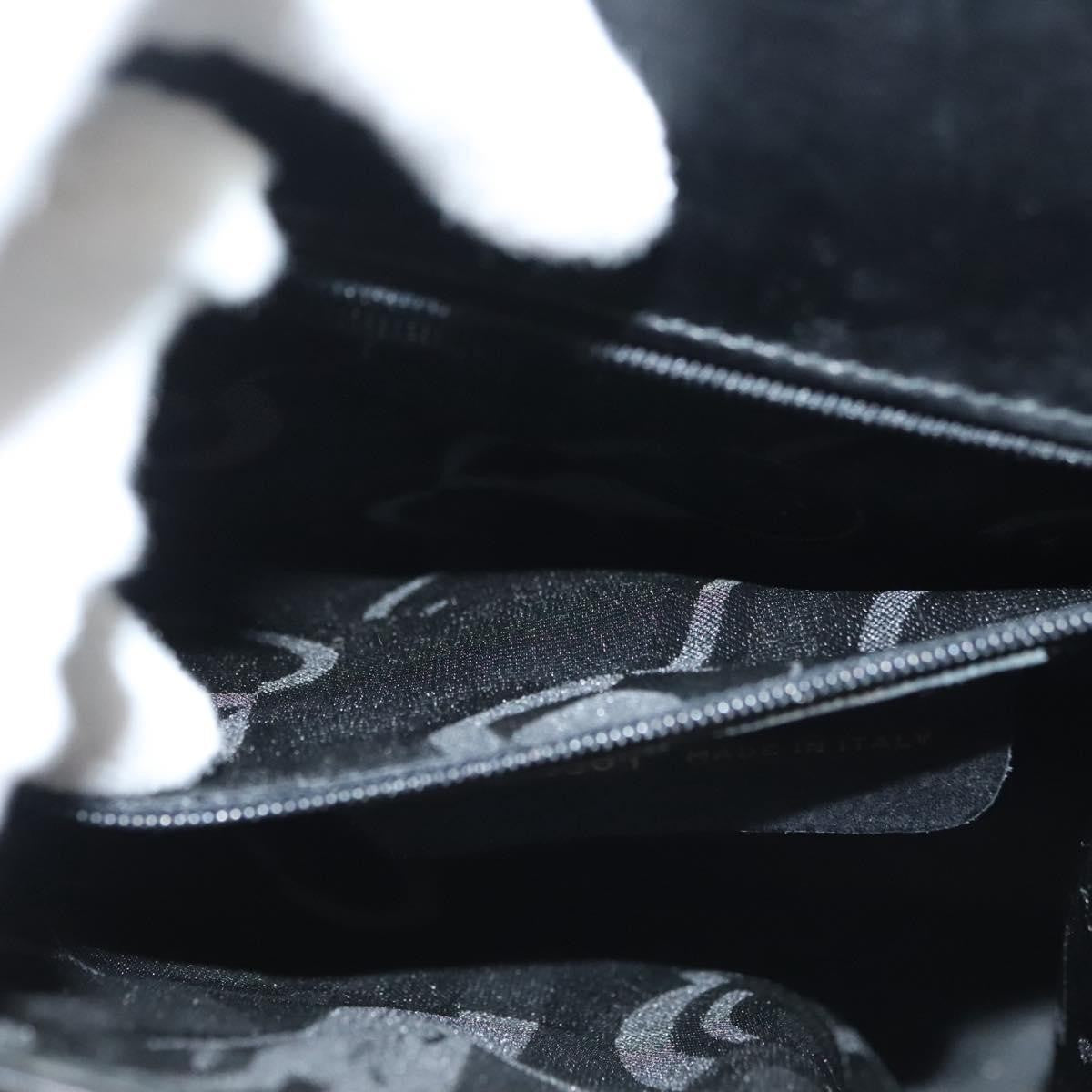 Salvatore Ferragamo Vala Handbag Leather, BLACK, LEATHER, Handbag