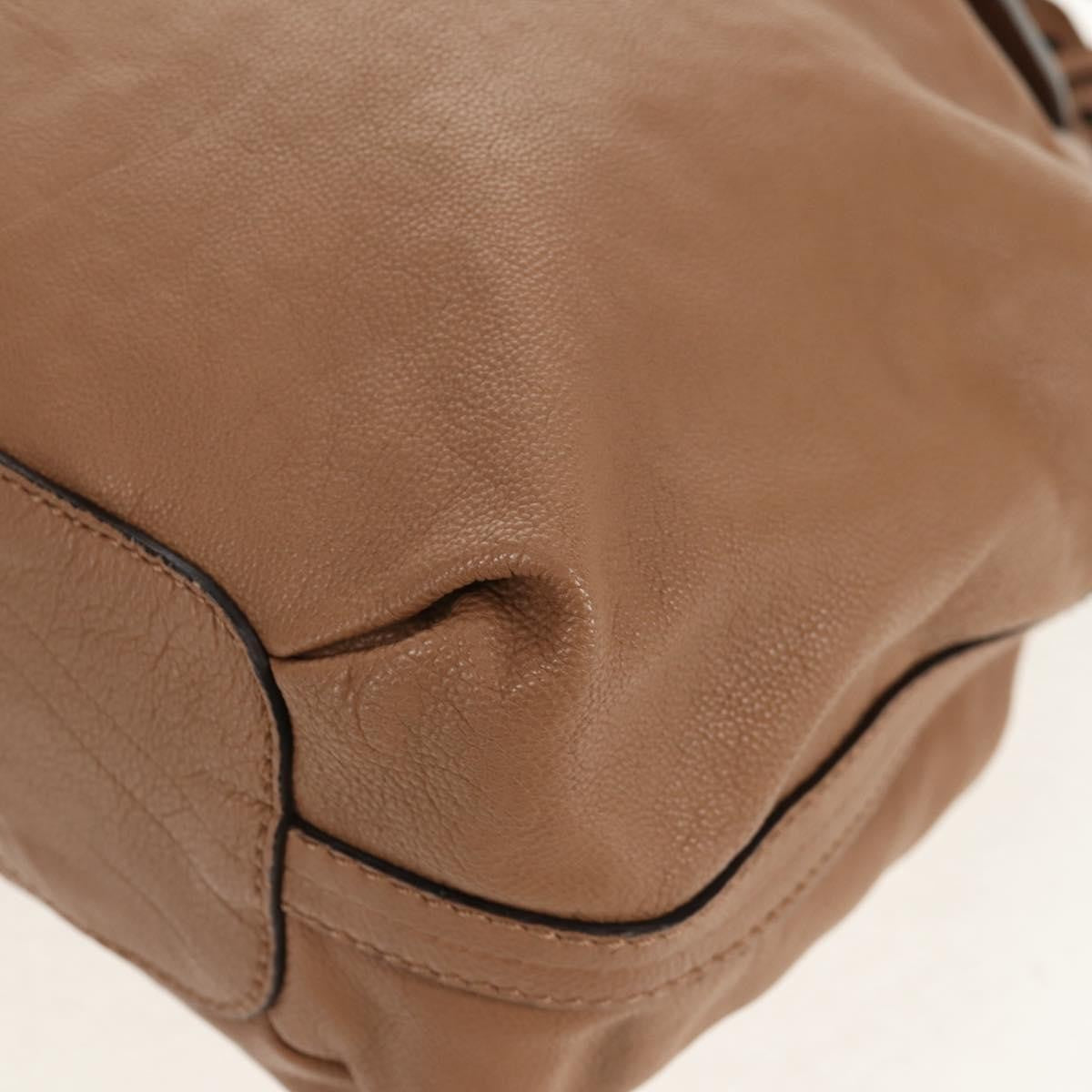 Chloe Elsie Convertible Satchel Leather, BEIGE, LEATHER, Handbag