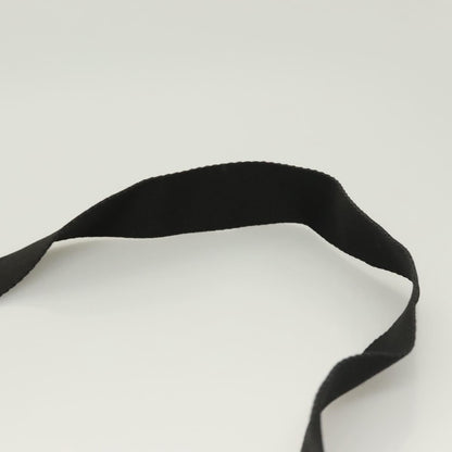 Christian Dior Vintage Zip Shoulder Bag Diorissimo Canvas, BLACK, CANVAS, Shoulder bag