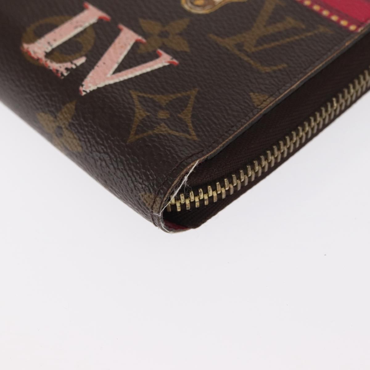 Louis Vuitton Zippy wallet Canvas, BROWN, CANVAS, Wallets