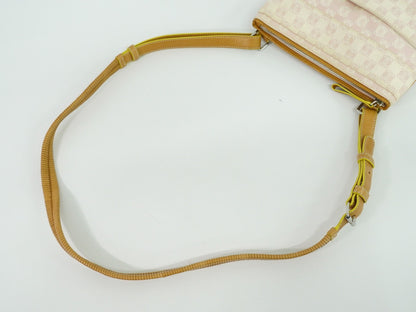 Loewe Anagram Shoulder Bag Canvas, PINK, CANVAS, Crossbody bag