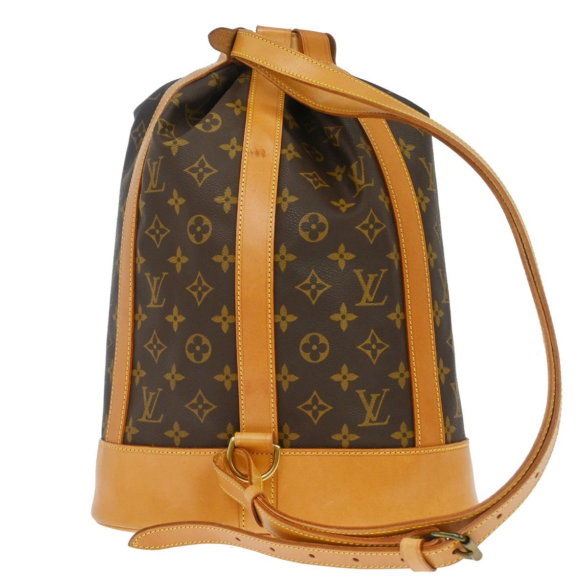 Louis Vuitton Randonnee Backpack Monogram Canvas, Brown, Canvas, Backpack