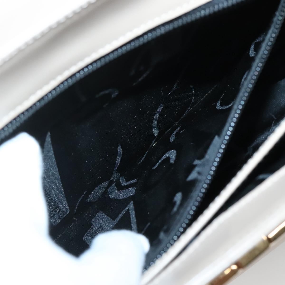 Salvatore Ferragamo Gancini Convertible Top Handle Bag Leather, BEIGE, LEATHER, Handbag