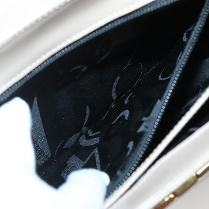 Salvatore Ferragamo Gancini Convertible Top Handle Bag Leather, BEIGE, LEATHER, Handbag