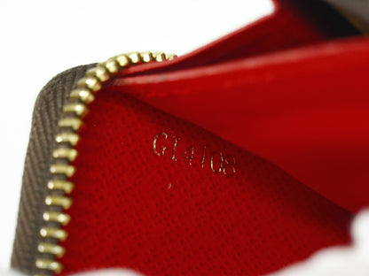 Louis Vuitton Clemence Wallet Monogram Canvas, BROWN, CANVAS, Wallets