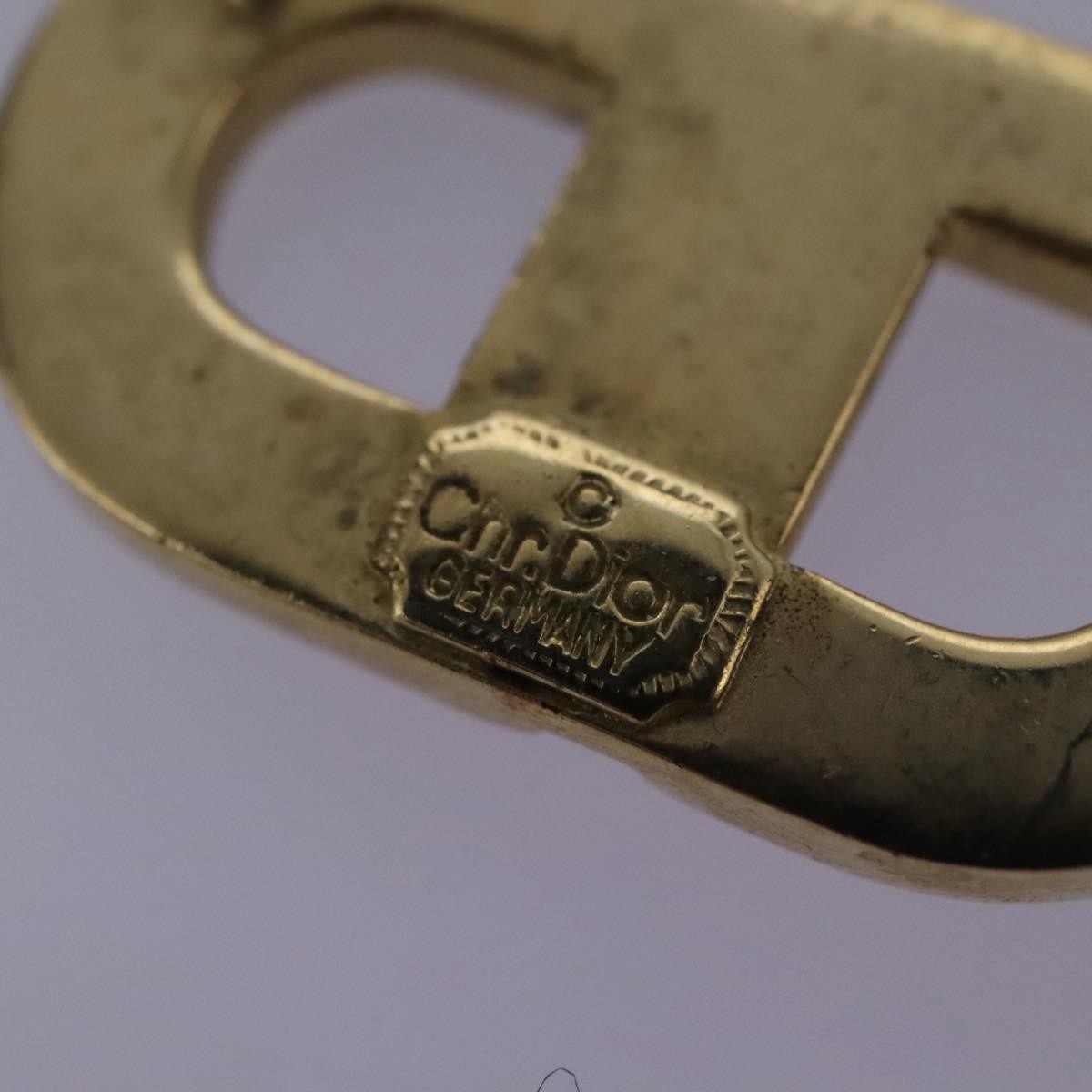 Christian Dior CD Pendant Necklace Gold-plated, GOLD, METAL, Necklace