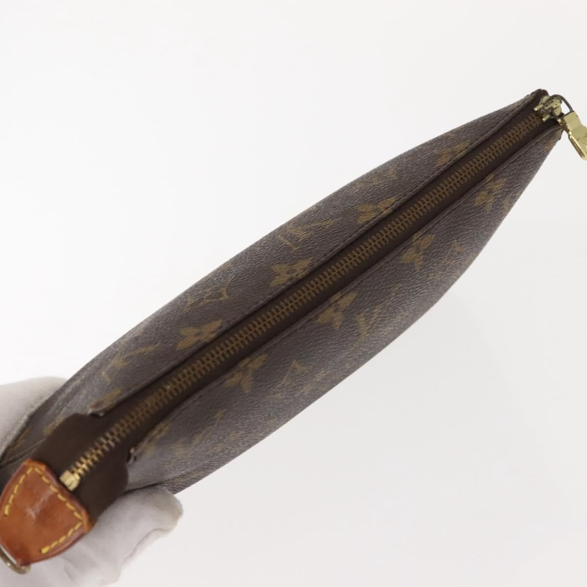 Louis Vuitton Pochette Accessoires NM Monogram Canvas, BROWN, CANVAS, Clutche & pouche