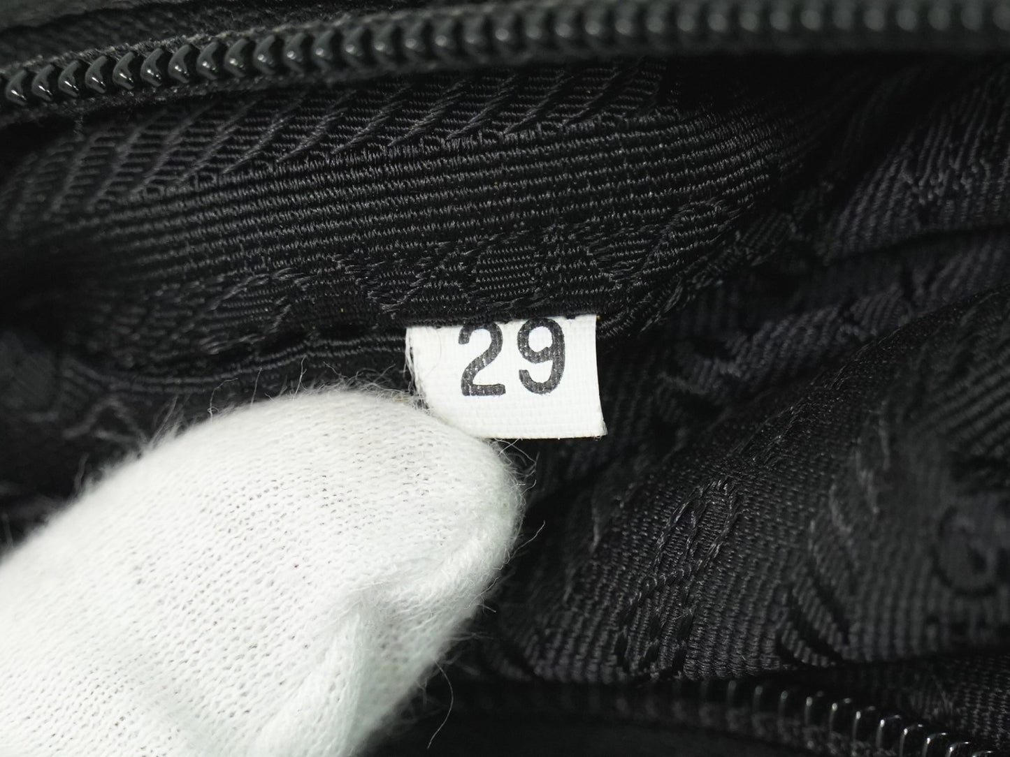 Prada Vintage Tote Tessuto, BLACK, NYLON, Tote bag