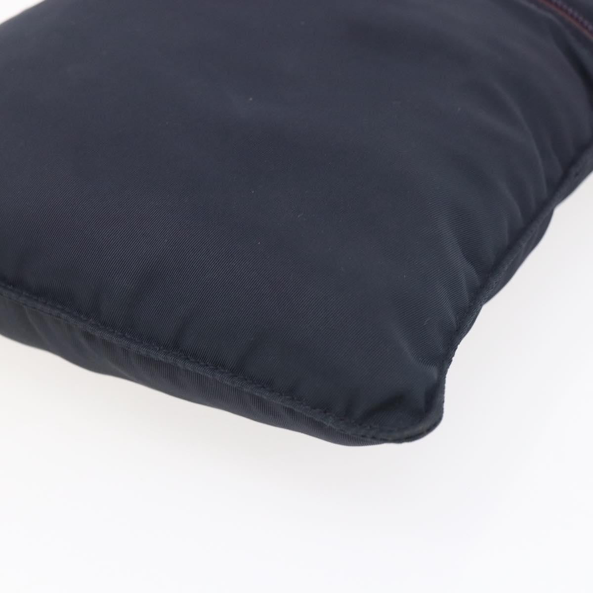 Prada Front Pocket Messenger Bag Tessuto, PURPLE, NYLON, Shoulder bag