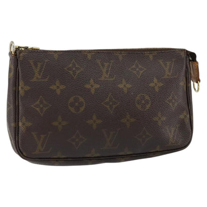 Louis Vuitton Pochette Accessoires NM Monogram Canvas, BROWN, CANVAS, Clutche & pouche