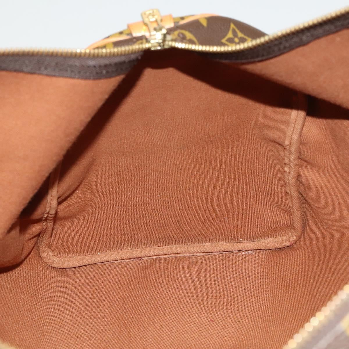 Louis Vuitton Keepall Bag Monogram Canvas, BROWN, CANVAS, Travel bag