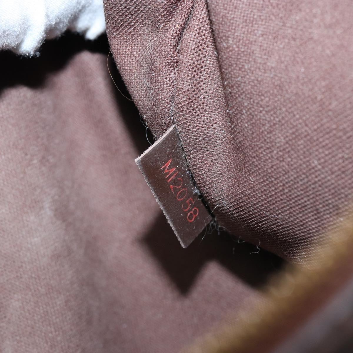 Louis Vuitton Bosphore Pochette Damier, BROWN, CANVAS, Shoulder bag