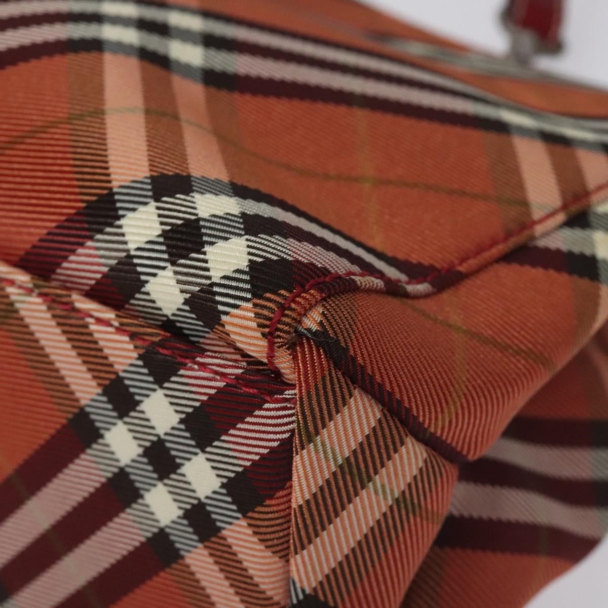 Burberry Nova Check Handbag Nova Check Canvas, RED, NYLON, Handbag