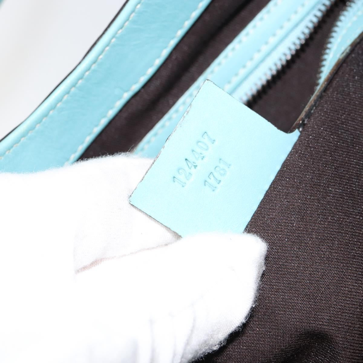 Gucci Joy Bardot Hobo Leather, BLUE, LEATHER, Shoulder bag