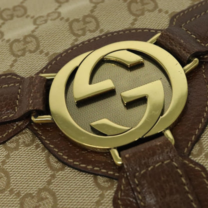 Gucci GG Canvas Bag Canvas, BEIGE, CANVAS, Shoulder bag