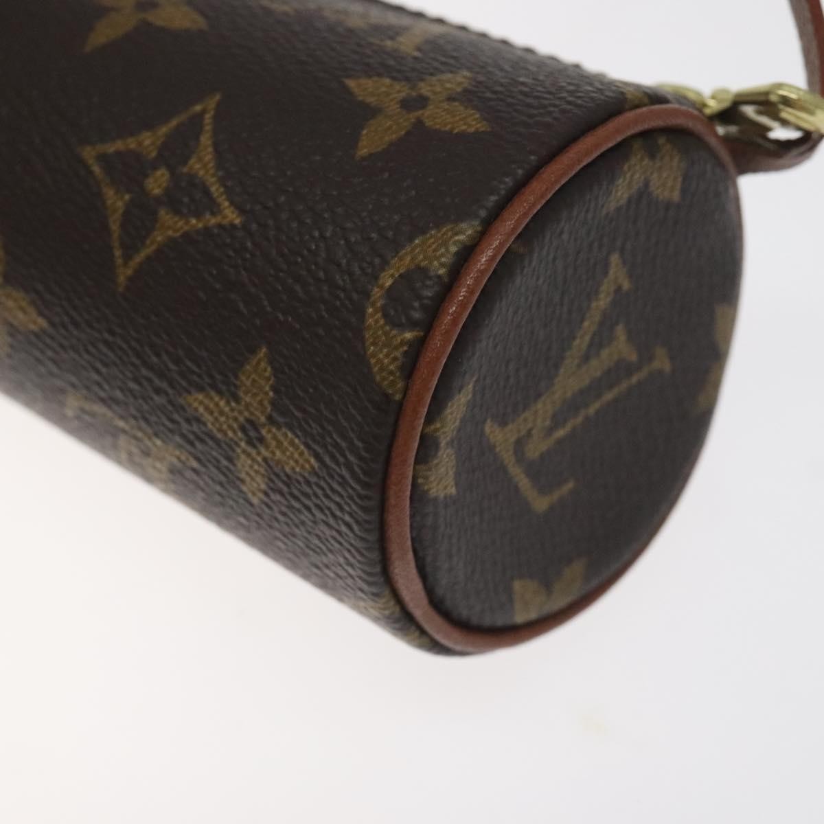 Louis Vuitton Papillon Pochette Monogram Canvas, BROWN, CANVAS, Handbag
