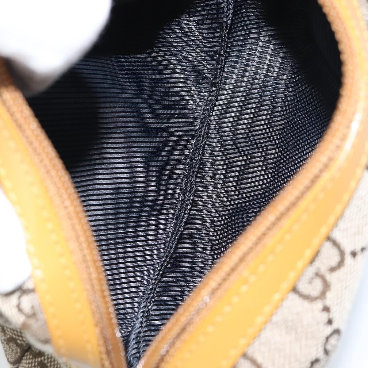 Gucci Vintage Toiletry Pouch GG Canvas, BEIGE, CANVAS, Clutche & pouche