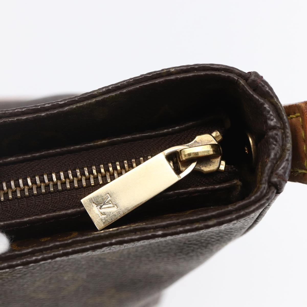 Louis Vuitton Looping Handbag Monogram Canvas, BROWN, CANVAS, Handbag